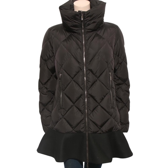 Moncler Jackets & Blazers - Moncler Black Vouglans Giubbotto Puffer Peplum Jacket Size Small / 1
